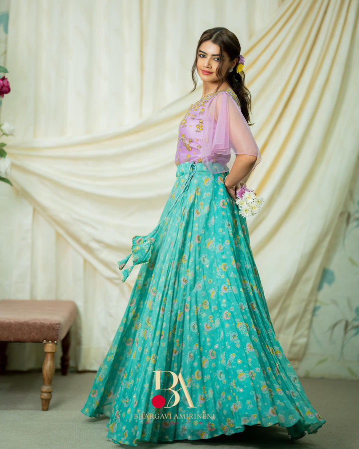 BLOOM LEHENGA SET