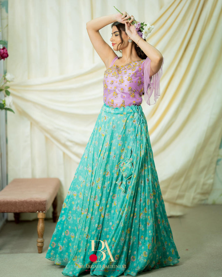 BLOOM LEHENGA SET