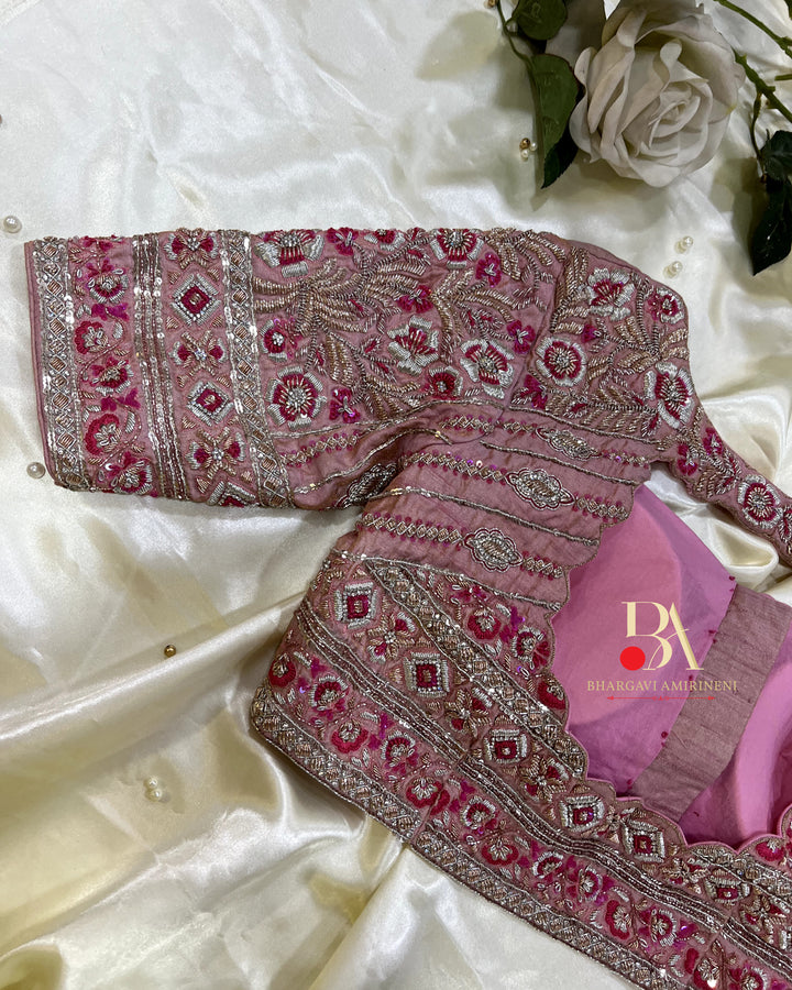 PINK VANYA BRIDAL BLOUSE