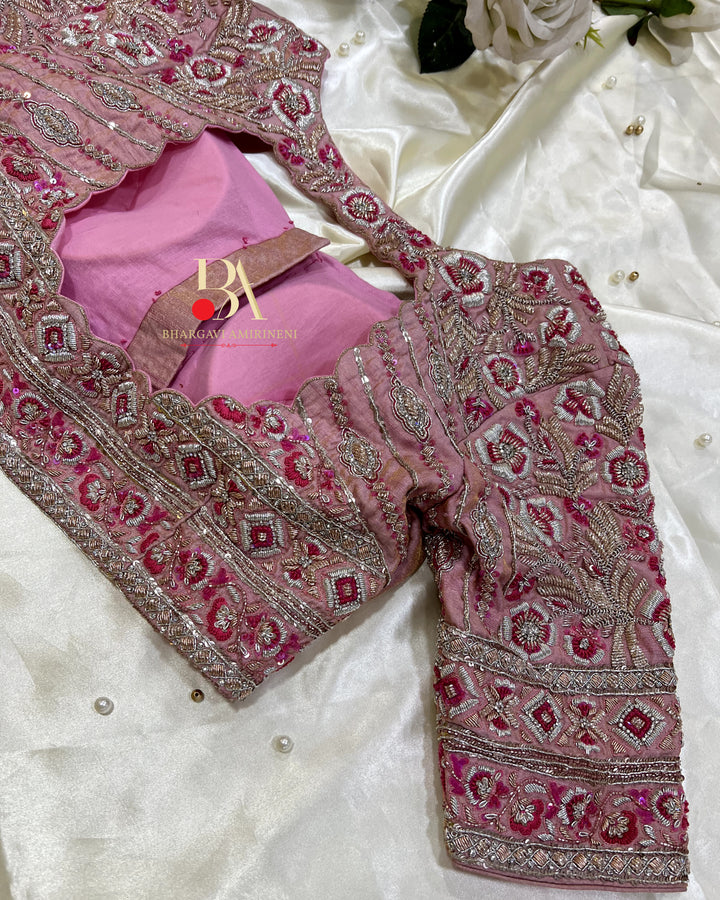 PINK VANYA BRIDAL BLOUSE