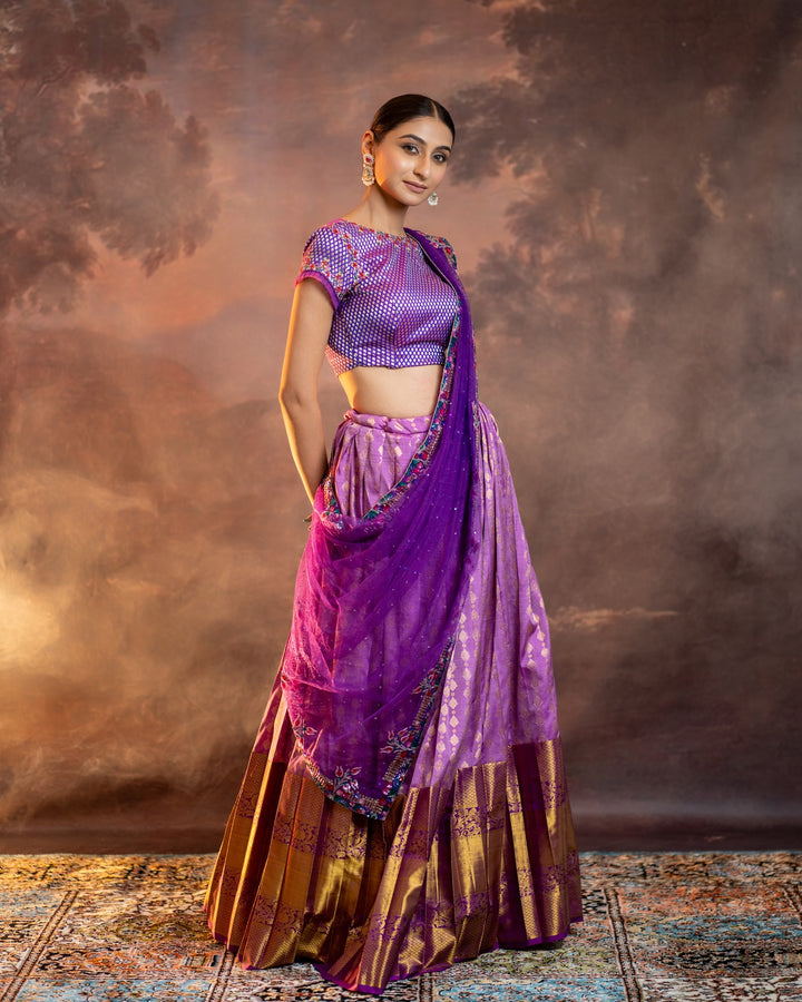 KANCHI HALF SAREE