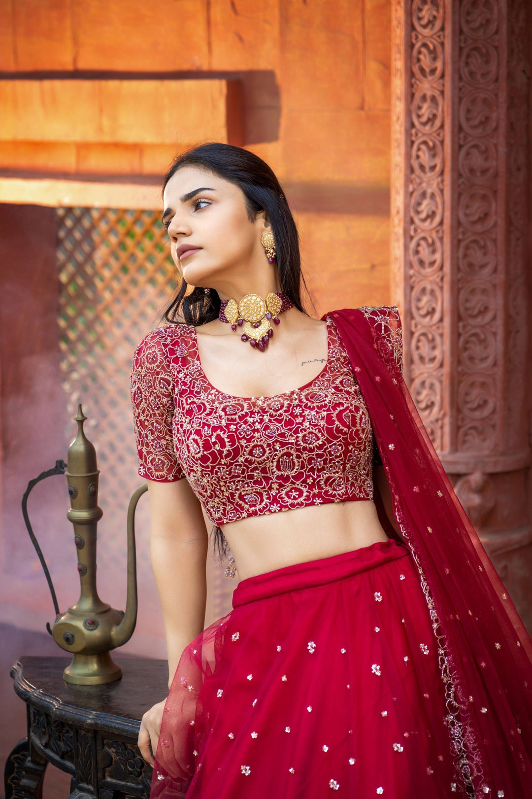 MAROON ENCHANTED EMBERS