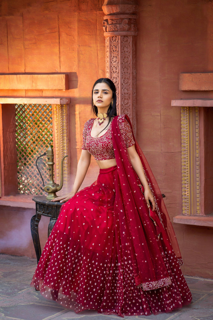 MAROON ENCHANTED EMBERS